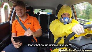 Classy babe in lingerine cockriding