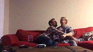 Sex and TV with MILF: Big Tits, Blowjob  Amateur Porn