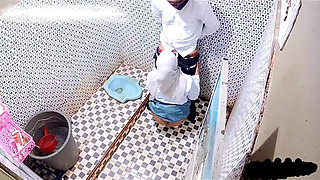 Fucking in the Toilet Doggy Style