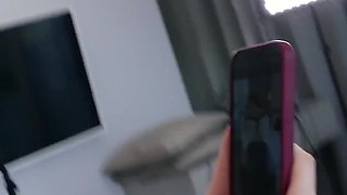 Wow! My Stepmom Is an Amazing Slut! Hot MILF Had Sex with Her Stepson and a Blonde Photographer Right During a Home Photoshoot!