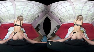 Blonde big tits MILF porn clip