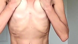 Hot Petite Blonde MILF Fuck Machine Cowgirl Position
