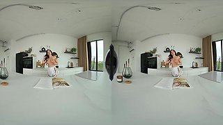 Hot MILF vr solo video