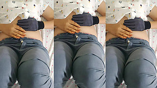 Desi young 18+ school girl with jeans sex part1