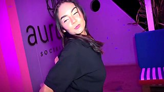 Hot Waitress Gets Fucked In The Ass At The Party
