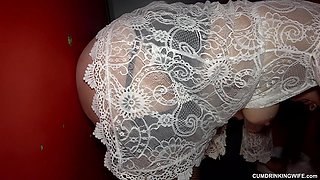 Serving 20+ Anonymous Cocks at the Gloryhole - Final Episode