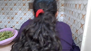 Bangladeshi Desi Stepmom and Stepson Have Sex in the Kitchen