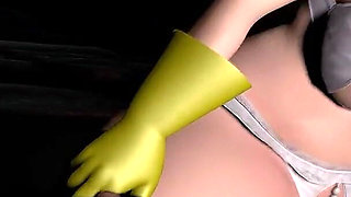 Dexter's MILF BDSM Footjob and Blowjob
