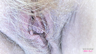Granny Wants Your Hot Young Cum All Over Her Mature Hairy Pussy