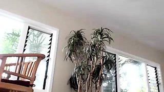 Blonde teen amateur teasing solo