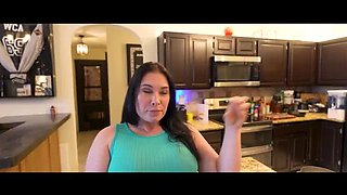 Stepmom Seduces Step Son In Bedroom - Mae Gunz Hot MILF Roleplay - WCA Productions