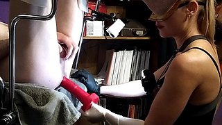 Epic Anal Fisting and Hankeys Red Snake Dildo Extreme Insertion