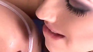 Hot European Beauties Claudette and Yasmin Lick and Finger Fuck Each Others Wet Pussies