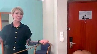 Strafkamer - Mistress Baton - Panty Pervert Punishment