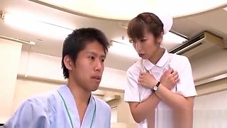 Nurse Gets Extra Big Dong To Bang Her Pussy In Hardcore