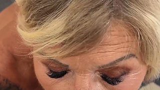 Blonde Czech GILF Nicol Mandorla POV BBC Blowjob