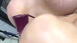 Fake Gyno Clinic - She Suspects Hes Not a Real Doctor but Just Keeps Booking Appointments.