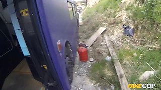 Fucking Anal Sex with Brittany Bardot and uk policeman - fake cop