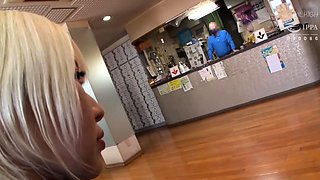 Lesbian Stalks Girl In The Onsen