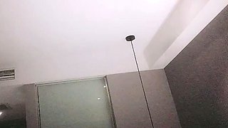 Cute amateur Asian web cam girl teases her great body