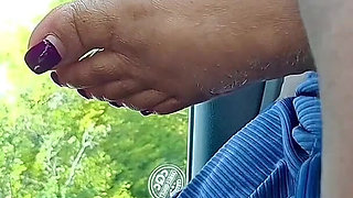 Mz Jersey Phat Feet Gets Maple Syrup Drizzled Like Pancakes