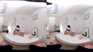 Nurse, Please Help Me Get Hard! - Porn Star In A Nurse Costume Cosplay Sex Hd Pov