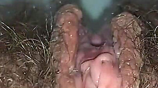 Backstage "she Peed and Wiped Her Wet, Hairy Pussy