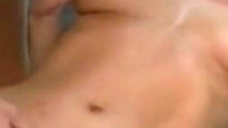 Blonde babe pussy licking pussy fucking on the car...cum on tits