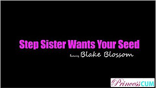 Helps Stepbro Resist Temptation Of Her Juicy Ass & Big Tits, Gains His Seed With Blake Blossom And Jay Romero