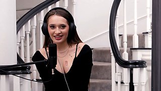 Jaw-dropping dark haired sera ryder heads at it with hot guy Lucas Frost
