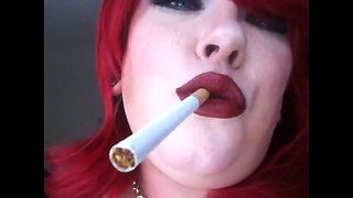 Crazy homemade Smoking, Femdom adult video