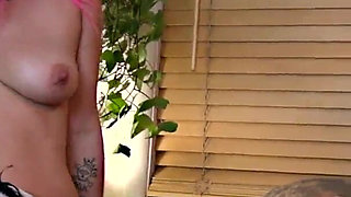 Older guy fucks and creampies tattooed Latina milf