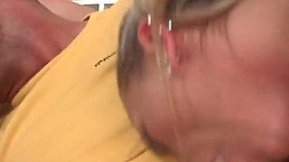 Christina lee sucks his cock while ally style's beau fucks his ass