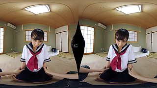 Rika Aimi in Schoolgirl Picture Book VR - VRlab9division