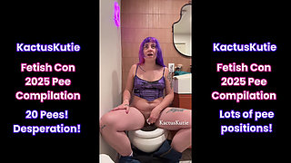 Fetishcon 2025 Pee Compilation
