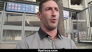 Oyeloca- big titted latina (Natty Mellow) pounded hard by a soccer starlet