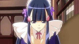 Guy trains hard four beautiful maids - Hentai Uncensored