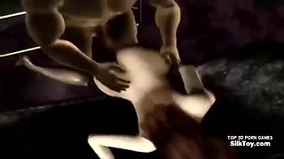3d huge boobs animated sexritary hard fucked by monster