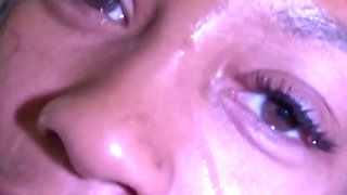 Slut Sucks for a Facial