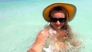 Swimming Naked in Cuba's Atlantic Ocean Waters