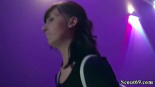 GERMAN SCOUT - 18YO LIA LOUISE THREESOME SEX SEX ORGY BY OLD AND YOUNG CUTIE MAN