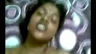 Hot & senty Southindian Aunty fucking her Partner