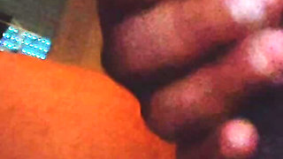 Close up hand job