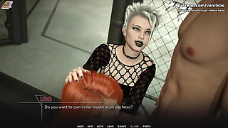 Beautiful Young Babe Gets Her Tight Pussy Fucked Doggy Style and Creampied by the Pool - Taboo University(steam Game) - Part 15