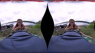 Nicole Gone Fishing VR porn