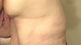 Old Black Man Moaning & Cumming so Fucking Hard, Big Ass Fat BBW SSBBW MILF Wife Riding His Cock & Getting All His Milky Sperm