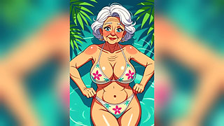 Old Granny Teasing Animation