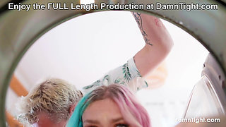 Pierced Luna Temptress Fucked On The Washing Machine at DamnTight