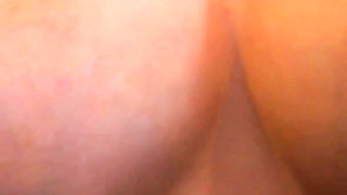 Teasing Big Milky Tities with Toothbrushes