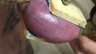 PT3 GOODE GIRL enjoys rope play with hubby's balls